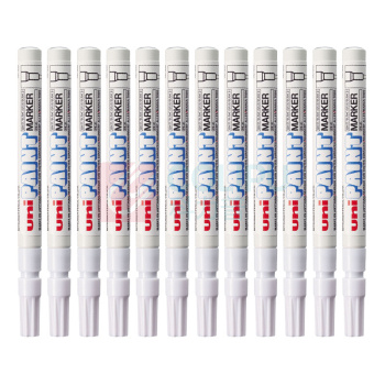 三菱 uni 油漆笔 PX-21 0.8-1.2mm (白色) 12支/盒