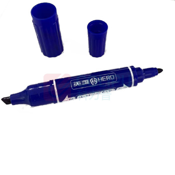 英雄 HERO 大双头油性记号笔 880 2.0-6.0mm (蓝色) 10支/盒