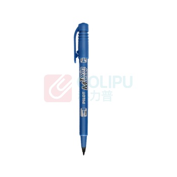 百乐 PILOT 油性双头记号笔 SCA-TM 细头2.0mm,极细头1.0mm (蓝色) 12支/盒