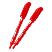 百乐 PILOT 油性双头记号笔 SCA-TM 细头2.0mm,极细头1.0mm (红色) 12支/盒