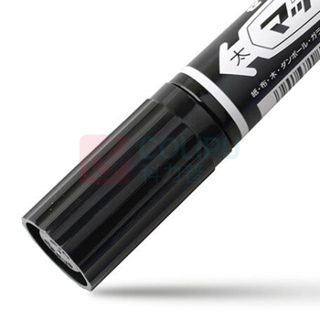 斑马牌 ZEBRA 大麦奇双头记号笔 MO-150-MC-BK 粗头6.0mm 细头1.5-2.0mm (黑色) 10支/盒 中粗/黑