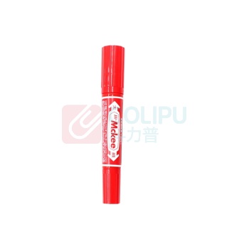 斑马牌 ZEBRA 大麦奇双头记号笔 MO-150 粗头6.0mm,细头1.5-2.0mm (红色) 10支/盒