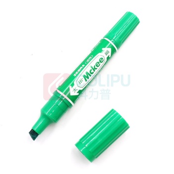 斑马牌 ZEBRA 大麦奇双头记号笔 MO-150 粗头6.0mm,细头1.5-2.0mm (绿色) 10支/盒