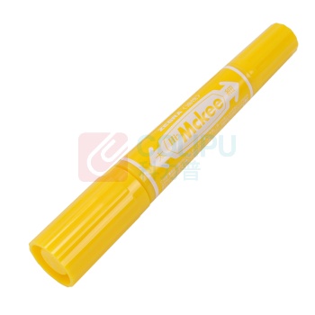 斑马牌 ZEBRA 大麦奇双头记号笔 MO-150 粗头6.0mm 细头1.5-2.0mm (黄色) 10支/盒