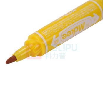 斑马牌 ZEBRA 大麦奇双头记号笔 MO-150 粗头6.0mm 细头1.5-2.0mm (黄色) 10支/盒