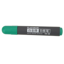 白金 PLATINUM 塑壳白板笔 WB-45 2.0mm (绿色) 10支/盒 新老包装更替