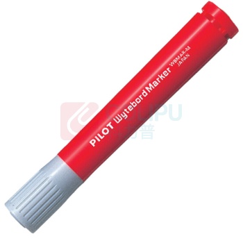百乐 PILOT 胶杆白板笔 WBMAR-M 1.2-1.5mm (红色) 12支/盒