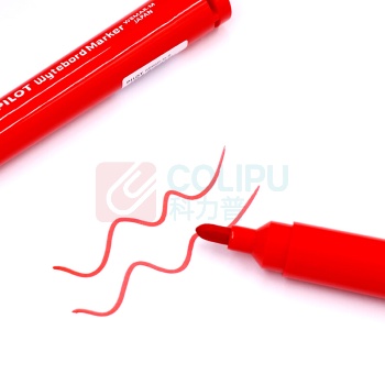 百乐 PILOT 胶杆白板笔 WBMAR-M 1.2-1.5mm (红色) 12支/盒