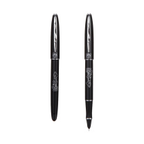 毕加索 PICASSO 签字笔 606 0.5mm (亮黑色) 铭志系列 商务办公礼品宝珠笔