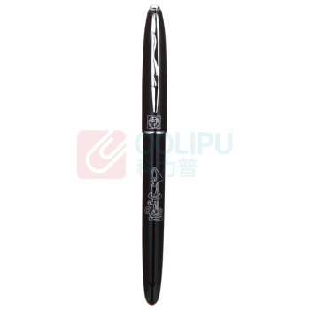 毕加索 PICASSO 签字笔 606 0.5mm (亮黑色) 铭志系列 商务办公礼品宝珠笔