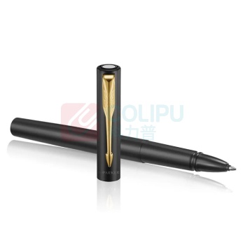 派克 PARKER 签字笔 宝珠笔 经典黑金夹宝珠笔 威雅系列XL