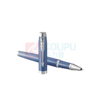 派克 PARKER 金夹宝珠笔 IM蓝色精灵