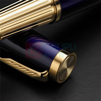 派克 PARKER 蓝金夹宝珠笔 精英精致 0.7mm
