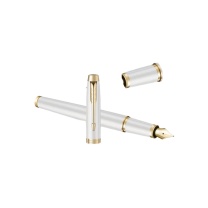 派克 PARKER 白金夹墨水笔 IM流光