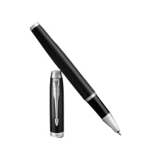 派克 PARKER 签字笔 IM纯黑丽雅白夹宝珠笔 (纯黑丽雅白)