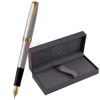 派克 PARKER 钢杆金夹墨水笔 卓尔 F尖 长:133mm