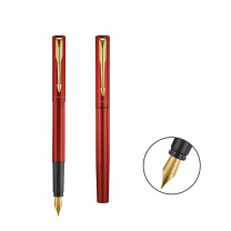 派克 PARKER 派克(PARKER) 满堂红金夹墨水笔 威雅XL F尖 (红色)