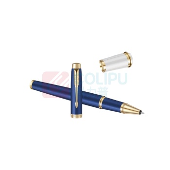 派克 PARKER 宝珠笔 IM安可拉蓝金夹