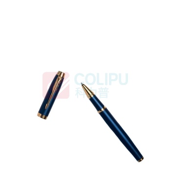 派克 PARKER 宝珠笔 IM安可拉蓝金夹