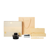 凌美 LAMY 狩猎系列奶油浅咖墨水笔礼盒套装 VT2002-CR-EF EF尖 (奶油白) TS