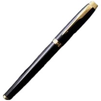 派克 PARKER 墨水笔+大墨水套盒 IM丽雅黑金夹