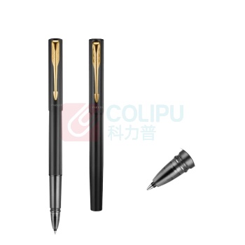 派克 PARKER 签字笔 威雅XL 幻夜黑金夹