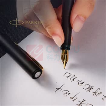 派克 PARKER 墨水笔+黑墙套盒 威雅XL经典黑金