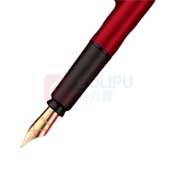 派克 PARKER 墨水笔+红墙套盒 威雅XL满堂红