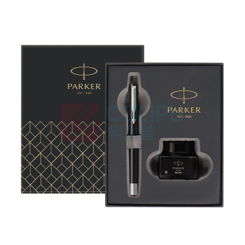 派克 PARKER 威雅墨水笔套装 威雅 套装 (黑色胶杆) (含30ml墨水)