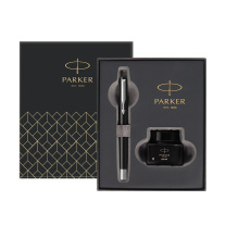 派克 PARKER 威雅墨水笔套装 威雅 套装 (黑色胶杆) (含30ml墨水)