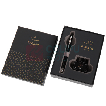 派克 PARKER 威雅墨水笔套装 威雅 套装 (黑色胶杆) (含30ml墨水)