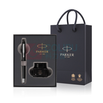 派克 PARKER 威雅墨水笔套装 威雅 套装 (黑色胶杆) (含30ml墨水)