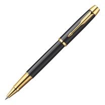 派克 PARKER IM纯黑丽雅金夹宝珠笔 0.7mm 老款TS