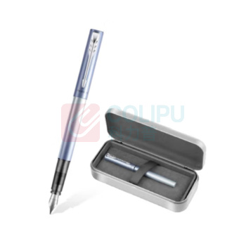 派克 PARKER 樱花蓝墨水笔 F尖 (樱花蓝) (钢笔+笔盒+墨囊) 威雅XL