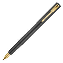 派克 PARKER 威雅XL经典黑金夹墨水笔 F尖 1支/盒