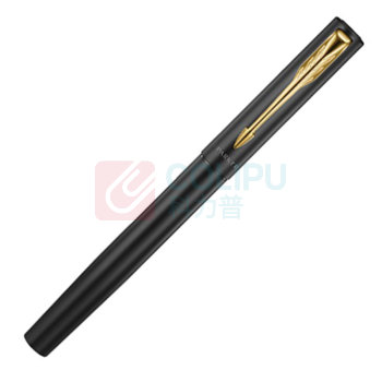 派克 PARKER 威雅XL经典黑金夹墨水笔 F尖 1支/盒