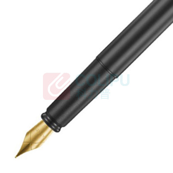 派克 PARKER 威雅XL经典黑金夹墨水笔 F尖 1支/盒