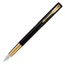派克 PARKER 威雅XL幻影黑金夹墨水笔