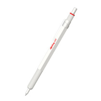 红环 rotring 圆珠笔 600 黑色笔芯 (珍珠白M)
