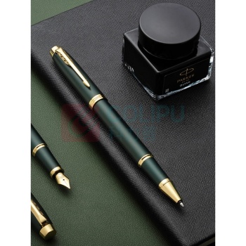 派克 PARKER IM复古绿流金宝珠笔套盒 大唐盛世 (复古绿)
