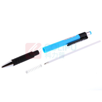 晨光 M&G 圆珠笔 ABP88402 0.7mm (黑色) 40支/盒 (黑色笔芯,红、黄、蓝、白、紫色笔杆,颜色随机)