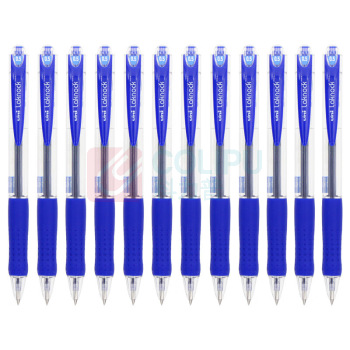 三菱 uni 按制圆珠笔 SN-100 0.5mm (蓝色) 12支/盒