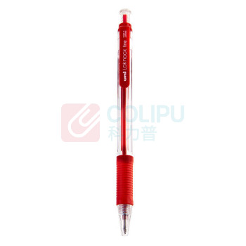 三菱 uni 按压式圆珠笔 SN-101 0.7mm (红色) 12支/盒