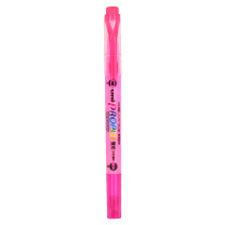 三菱 uni 双头荧光笔 PUS-102T (粉红色) 10支/盒