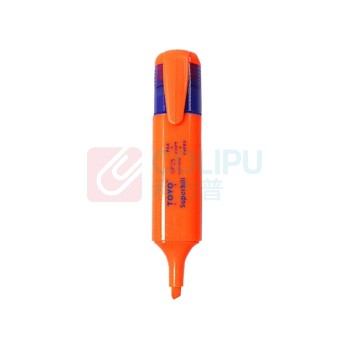 悠米办公 荧光笔 斧头 扁杆 SP-25 5mm 105mm (荧光橙色) 1支/支 DC