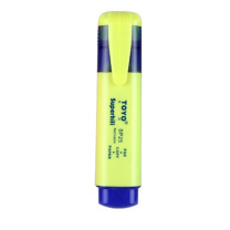 东洋 TOYO 荧光笔 SP-25 2.8mm-4.8mm (黄色) 10支/盒
