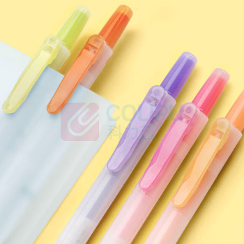 点石 按动荧光笔 805s 6支装
