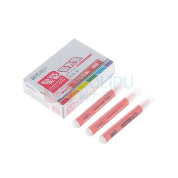 晨光 M&G 荧光笔 AHMV7603/AHMV7602 0.5-5mm (红色) 12支/盒