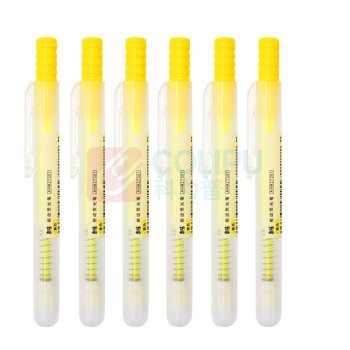 晨光 M&G 单头按动荧光笔 AHM27301 单头 (黄色) 12支/盒