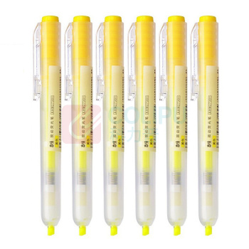 晨光 M&G 单头按动荧光笔 AHM27301 单头 (黄色) 12支/盒